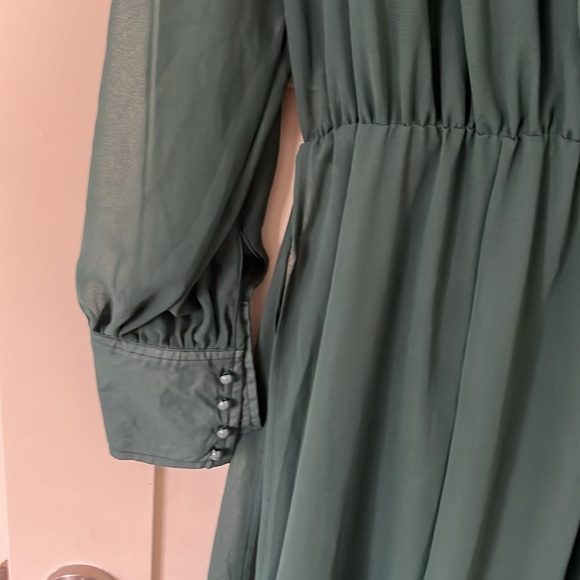 Sheer long sleeve maxi dress - Picture 2 of 2